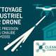 Découvrez le drone industriel pour le nettoyage de façade à haute pression