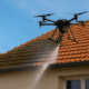 nettoyage de toiture en drone facile, moins cher écologique