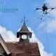 solution de nettoyage de toiture écologique par drone